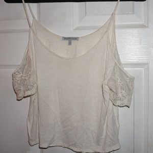 Cold Shoulder Crop Top